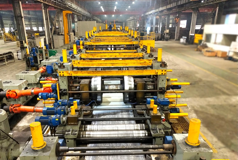 Direct forming square tube mill