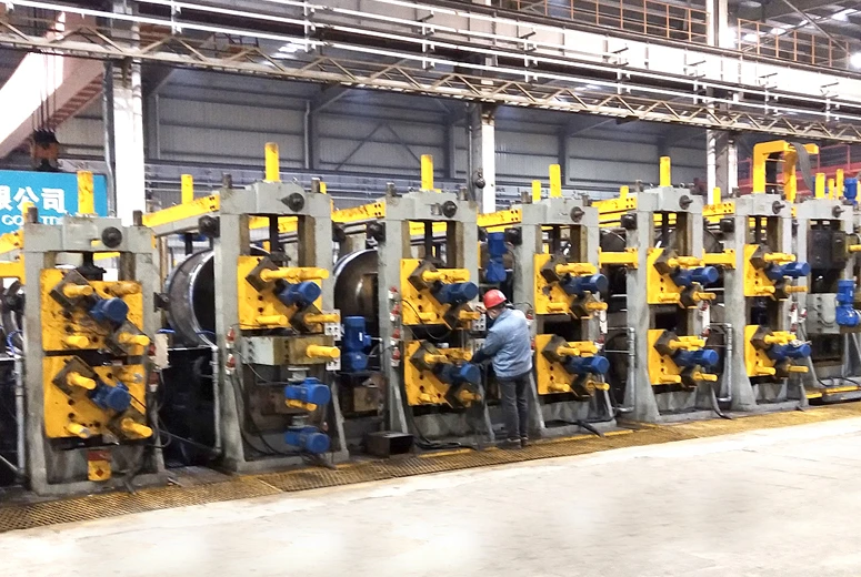 Direct forming square tube mill