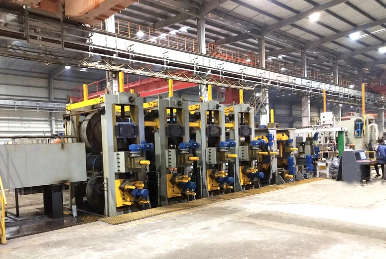 Direct forming square tube mill