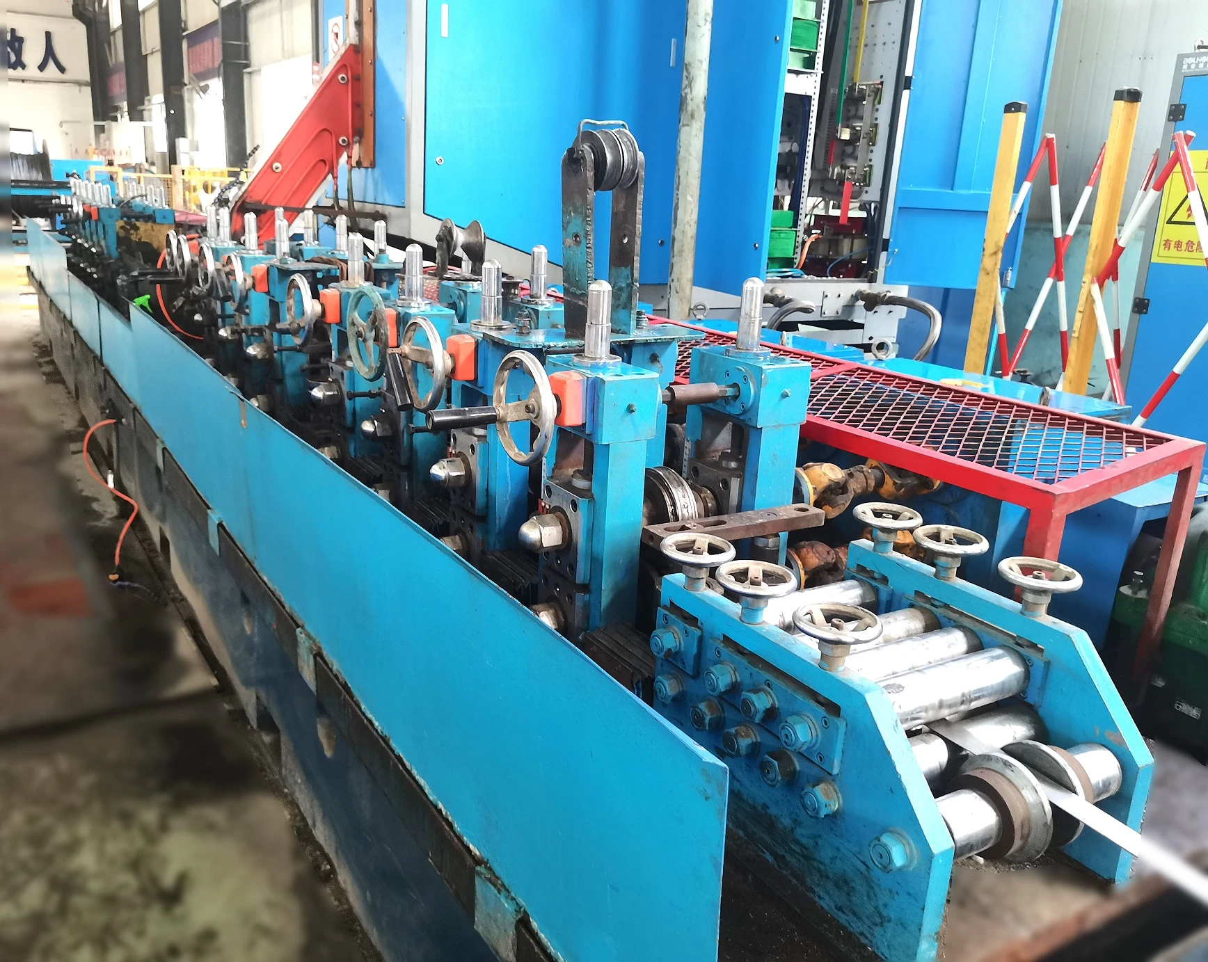 Solid calcium Cored Wire Machine
