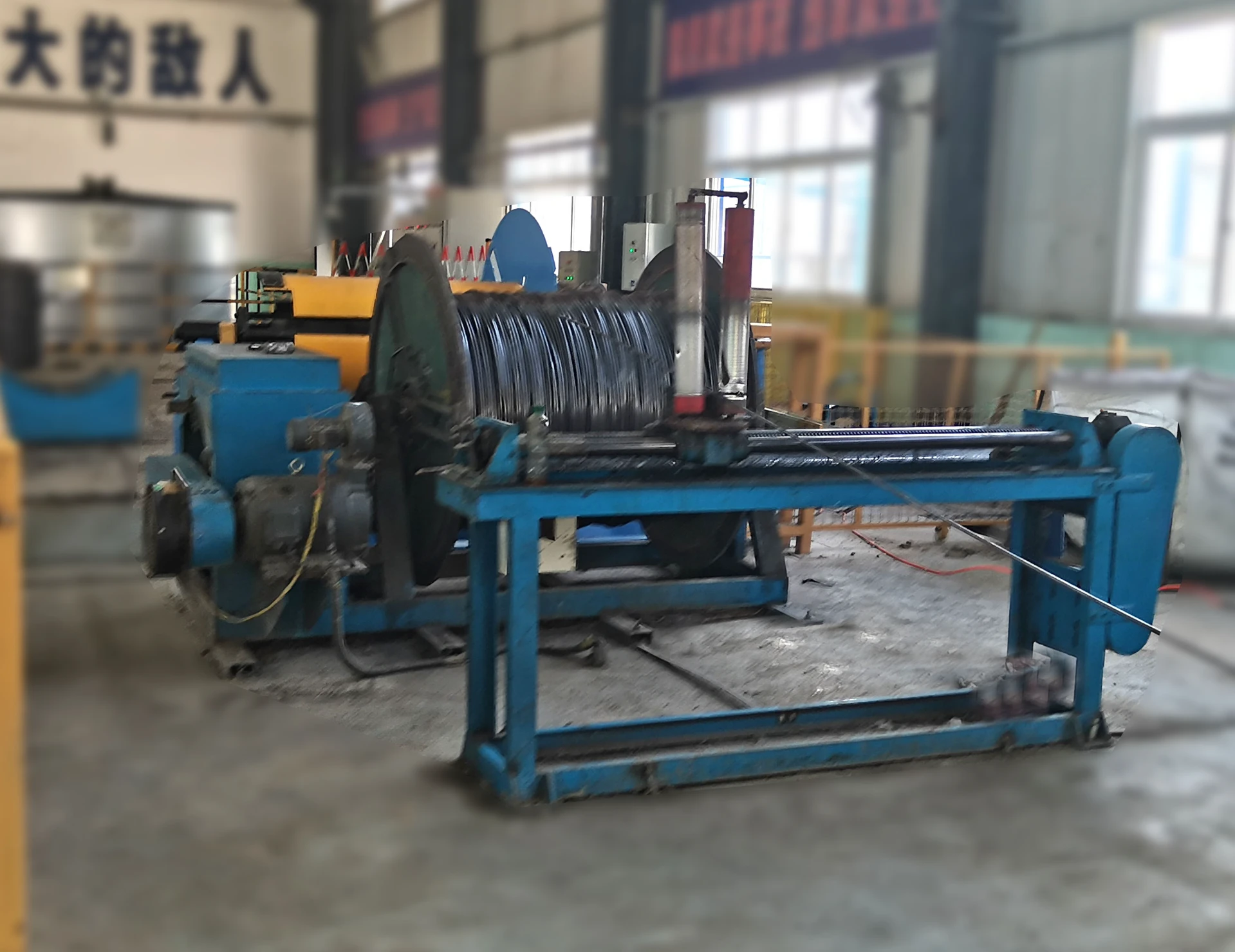 Solid calcium Cored Wire Machine