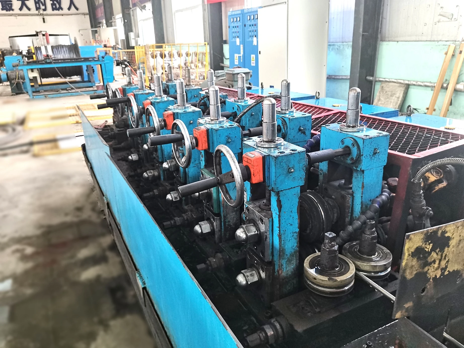 Solid calcium Cored Wire Machine